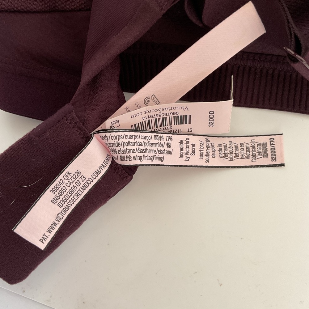 Victorias Secret Sport NWT High Support Sports Bra Size 32DDD - Picture 12 of 16
